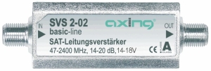 AXING SVS 2-02 mini wzmacniacz SAT 14-20dB 14-18V