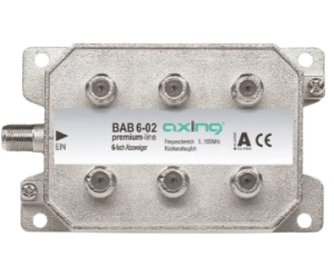 AXING Odgałęźnik BAB 6-01P