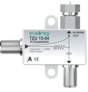 AXING TZU 15-04 zwrotnica zasilająca 5...2400 MHz