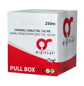 Kabel Koncentryczny DIGITSAT PREMIUM TDC103 250m PB