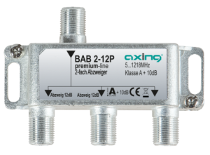 AXING odgałęźnik BAB 2-12P