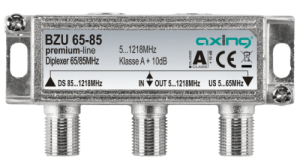 AXING BZU 65-85 Diplexer 65/85 MHz