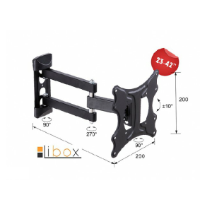 Uchwyt LIBOX LCD WIEDEŃ 23-42 cali LB-210