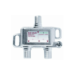 AXING SVE 20-01 rozgałężnik 2-krotny 5-2200 MHz BL