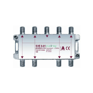 AXING SVE 8-01 rozgałężnik 8-krotny 5-2200 MHz PL
