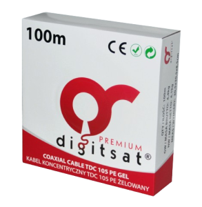 Kabel Koncentryczny DIGITSAT PREMIUM TDC105 100m PE