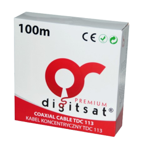 Kabel Koncentryczny DIGITSAT PREMIUM TDC113 100m