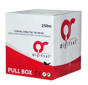 Kabel Koncentryczny DIGITSAT PREMIUM TDC105 250m PE PB