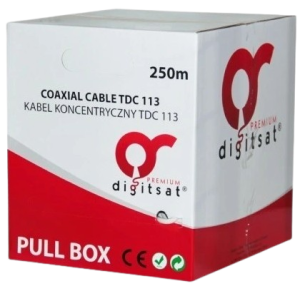 Kabel Koncentryczny DIGITSAT PREMIUM TDC113 250m PB HF