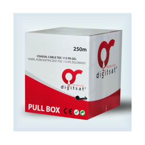 Kabel Koncentryczny DIGITSAT PREMIUM TDC113 250m PE PB